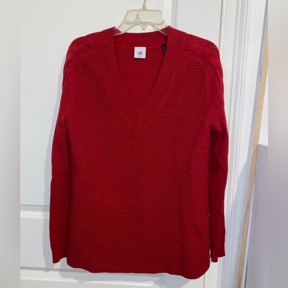 Cabi Red Sweater - Picture 3 of 6